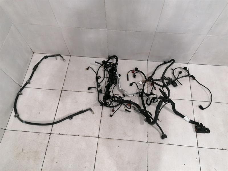 PORSCHE Porsche Cayenne 958 92a Engine Wiring Loom 7P5971610H Engine Harness Diesel