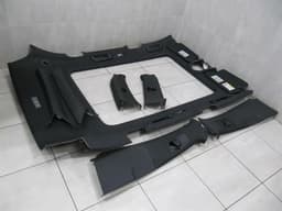 PORSCHE PORSCHE CAYENNE 958 92A PANORAMIC ROOF LINING CAYENNE HEADLINER SET BLACK BLACK — thumbnail 4