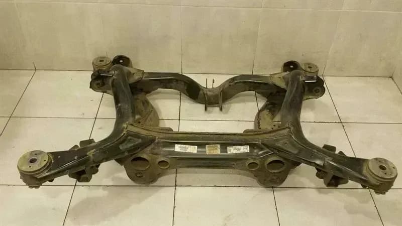 PORSCHE Porsche Cayenne 958 subframe rear 95833103103 axle frame rear axle diesel