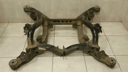 PORSCHE Porsche Cayenne 958 subframe rear 95833103103 axle frame rear axle diesel — thumbnail 6
