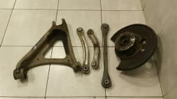PORSCHE Porsche Cayenne 958 right rear hub 95833161201 wheel bearing housing rear right — thumbnail 7