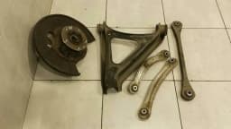 PORSCHE Porsche Cayenne 958 MK2 Left Rear Hub 95833161101 Wheel Bearing Housing Rear Left — thumbnail 3