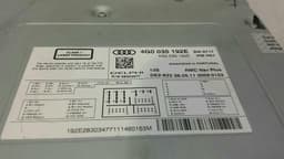 AUDI Audi A7 4G CD player 4G0035192E audio system controller MMI NAVI DAB — thumbnail 8