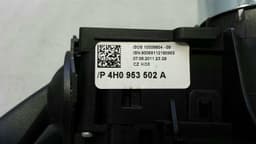AUDI Audi A8 4H Wiper Stalks 4H0953502A Indicator Switch Steering Stock Switch — thumbnail 4