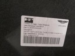 ASTON MARTIN Aston Martin Vantage Boat Lid Cover Set 6G33-45456-BC Boot Liner — thumbnail 4