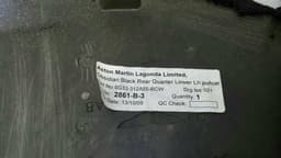 ASTON MARTIN Aston Martin Vantage V8 Left Quarter Cover 6G33-312A55-BCW Cover Left — thumbnail 4