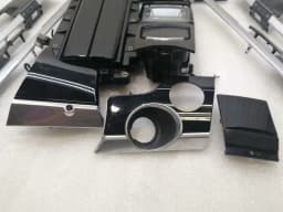PORSCHE Porsche Panamera 970 RHD Piano Laquer Black Veneer Set 97055335100 Bar RHD — thumbnail 3