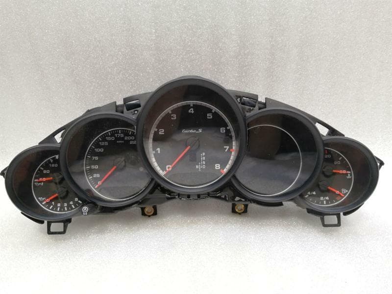 PORSCHE Porsche Panamera 970 TURBO S Instrument Cluster 97064112957 Speedometer MPH MK2