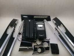 PORSCHE Porsche Panamera 970 RHD Piano Laquer Black Veneer Set 97055335100 Bar RHD — thumbnail 1