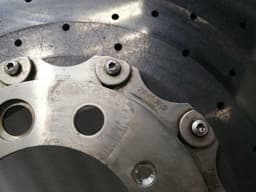 PORSCHE FAULTY PORSCHE PANAMERA 970 BRAKE DISC FRONT 97035140832 BRAKE DISC FRONT PCCB — thumbnail 3