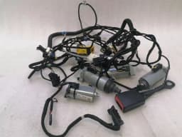 PORSCHE Porsche Panamera 970 left seat parts left front seat adjustment 12way motors — thumbnail 3