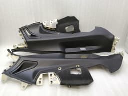PORSCHE Porsche Panamera 970 97055519601 C-Pillar Leather Black Rear Set Kit Cover C — thumbnail 1