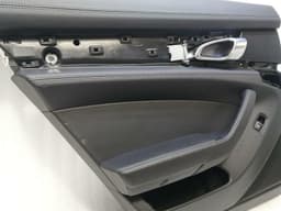 PORSCHE Porsche Panamera 970 door card rear left 970555401 door panel rear leather — thumbnail 6