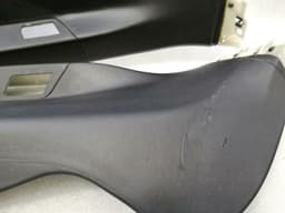 PORSCHE Porsche Panamera 970 97055519601 C-Pillar Leather Black Rear Set Kit Cover C — thumbnail 3