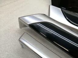 PORSCHE Porsche Panamera 970 veneer set piano lacquer lacquer wood strip set Black — thumbnail 6
