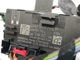 PORSCHE Porsche Panamera 970 rear door module with wiring 4H0959795P door control unit — thumbnail 6
