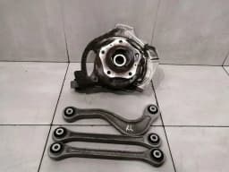 PORSCHE Porsche Panamera 970 left rear hub 97033161120 wheel bearing housing rear left set — thumbnail 9