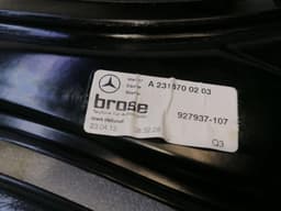 MERCEDES-BENZ Mercedes SL R231 Right Rear Door Winder A2316700403 Rear Right Power Window — thumbnail 10