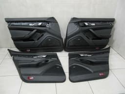 PORSCHE Porsche Panamera 970 FULL LEATHER TURBO GTS door card set door trim MK2 — thumbnail 1