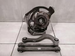 PORSCHE Porsche Panamera 970 Right Rear Hub 97033161220 Wheel Bearing Housing Rear Right Set — thumbnail 10