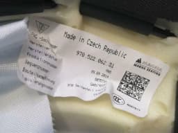 PORSCHE Porsche Panamera 970 RRH Seat Pad Cover 97052206231 Side Panel Rear Seat Re — thumbnail 9