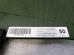 PORSCHE Porsche Panamera 970 Left Rear Door Glass 97054451109 Rear Left Door Window — thumbnail 3