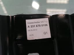 MERCEDES-BENZ Mercedes SL R231 right rear quarter glass A2316700406 door window 1/4 rear right — thumbnail 5