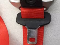 MERCEDES-BENZ Mercedes SL R231 seatbelt set A2318601785 seat belt set red designo — thumbnail 3