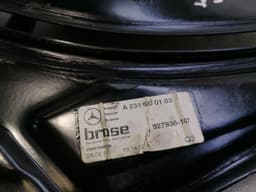 MERCEDES-BENZ Mercedes SL R231 Left Rear Door Winder A2316700303 Window Regulator Rear Left — thumbnail 6