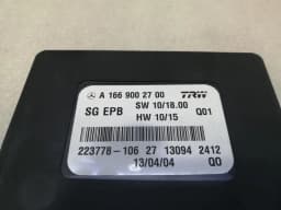 MERCEDES-BENZ Mercedes SL R231 parking brake A1669002700 El. Park brake module — thumbnail 2