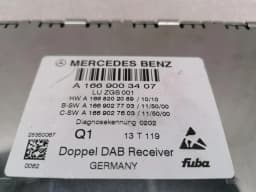 MERCEDES-BENZ Mercedes SL R231 electronic module DAB TUNER A1669003407 control unit tuner — thumbnail 10