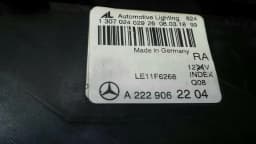 MERCEDES-BENZ Replacement Parts Only Mercedes S W222 Headlight A2229062204 Headlight Headlights USA — thumbnail 9