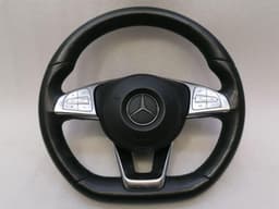 MERCEDES-BENZ Mercedes CL W217 steering wheel A0004606303 steering wheel sport leather leather — thumbnail 1