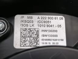 MERCEDES-BENZ Mercedes CL W217 wiper stalks A2229006108 indicator switch steering column switch — thumbnail 4
