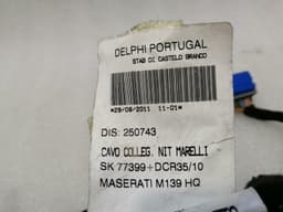 MASERATI MASERATI QUATTROPORTE M139 Facelift Radio Wiring 250743 Harness Display — thumbnail 6