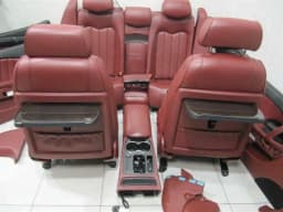 MASERATI MASERATI QUATTROPORTE M139 SEATS FACELIFT RED LEATHER ROLL TABLES — thumbnail 2