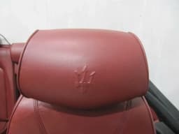 MASERATI MASERATI QUATTROPORTE M139 SEATS FACELIFT RED LEATHER ROLL TABLES — thumbnail 10