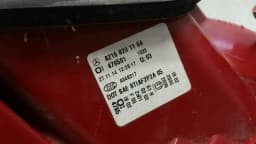 MERCEDES-BENZ Mercedes CL W216 Left Rear Light A2168201164 Rear Left Tail Light MOP 09-12 — thumbnail 7