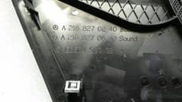 MERCEDES-BENZ Mercedes CL W216 Right Speaker Cover A2168270640 Speaker Cover Right — thumbnail 4