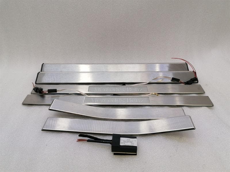 MERCEDES-BENZ Mercedes CLS W218 Door Sill Set A2078200004 Entry Bar Set LED