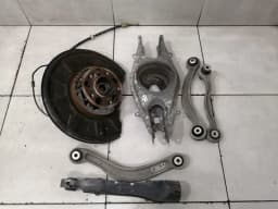 MERCEDES-BENZ Mercedes CLS W218 right rear hub set A2123500241 wheel bearing housing rear right — thumbnail 8