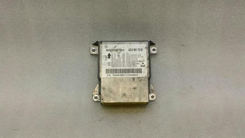 MERCEDES-BENZ Mercedes CLS W218 W212 Safety Module ECU A2129017902 Air Control Unit SRS