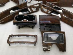 MERCEDES-BENZ Mercedes CLS W218 Wood Veneer Trim A2186804801 Bar Cover Burred Walnut — thumbnail 2