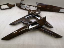 MERCEDES-BENZ Mercedes CLS W218 Wood Veneer Trim A2186804801 Bar Cover Burred Walnut — thumbnail 4