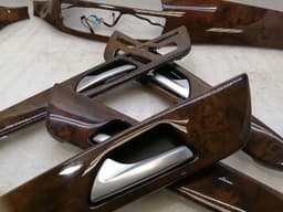 MERCEDES-BENZ Mercedes CLS W218 Wood Veneer Trim A2186804801 Bar Cover Burred Walnut — thumbnail 5