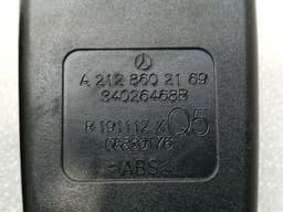 MERCEDES-BENZ Mercedes CLS W218 belt buckle set A2128602269 belt buckle set — thumbnail 9