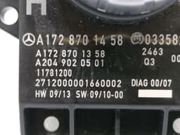 MERCEDES-BENZ Mercedes CLS W218 controller switch A1728701458 switch command W218 R172 — thumbnail 7