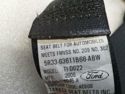 FORD Ford Mustang MK5 Rear Seat Belt SET 5R33-63611B68-ABW Seat Belt Rear — thumbnail 7