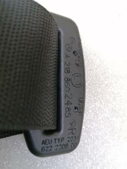 MERCEDES-BENZ Mercedes CLS W218 front right seat belt A2188602485 seat belt belt front — thumbnail 7