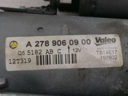MERCEDES-BENZ Mercedes CLS W218 starter A2789060900 starter engine M278 CLS550 4matic — thumbnail 7